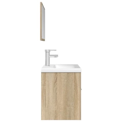 3-CZ. ZESTAW MEBLI ŁAZIENKOWYCH KOLOR DĄB SONOMA