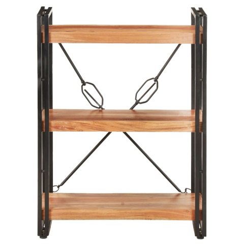 3-POZIOMOWY REGAŁ 60X30X80CM LITE DREWNO AKACJOWE