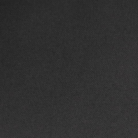 VidaXL Fotel rozkładany, czarny, obity tkaniną