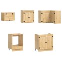 SZAFKOWY Z SZUFLADĄ Z PÓŁKĄ 10 PCS MIODOWY LITE DREWNO SOSNOWE