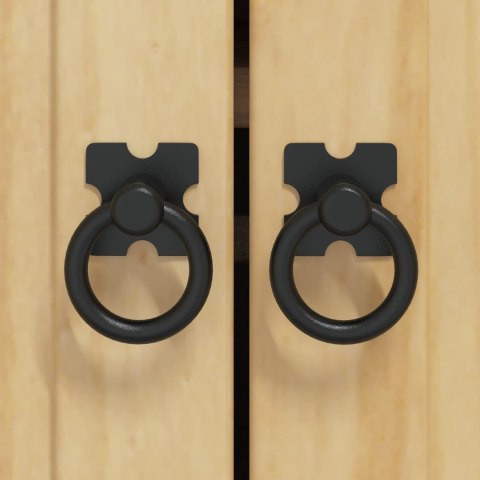 SZAFKOWY Z SZUFLADĄ Z PÓŁKĄ 10 PCS MIODOWY LITE DREWNO SOSNOWE