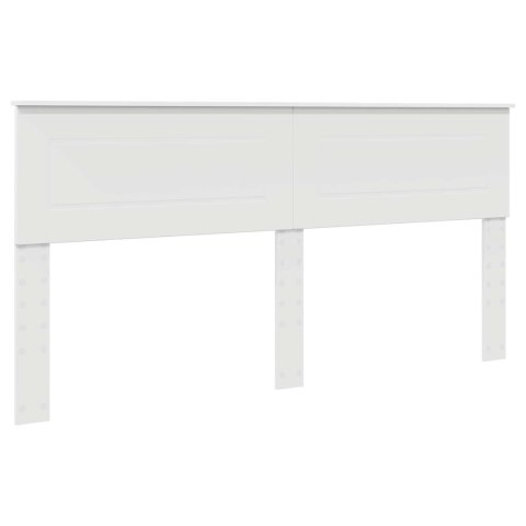 VidaXL Ramka łóżka Biały 200 x 200 cm Materiał drewnopochodny