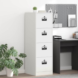 SZAFKA NA DOKUMENTY Z SZUFLADĄ 2 PCS BIAŁY 44X 50X 106.5CM