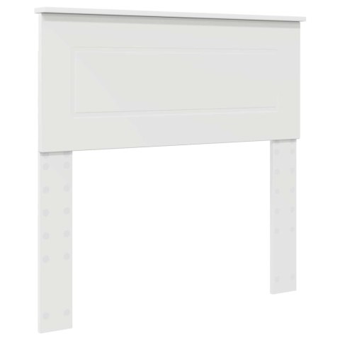 VidaXL Ramka łóżka z szufladą Biały 90 x 200 cm Drewno inżynieryjne