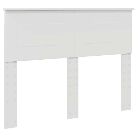 VidaXL Ramka łóżka Biały 120 x 123 cm Materiał drewnopochodny