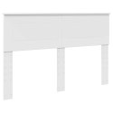VidaXL Ramka łóżka Biały 140 x 200 cm Materiał drewnopochodny