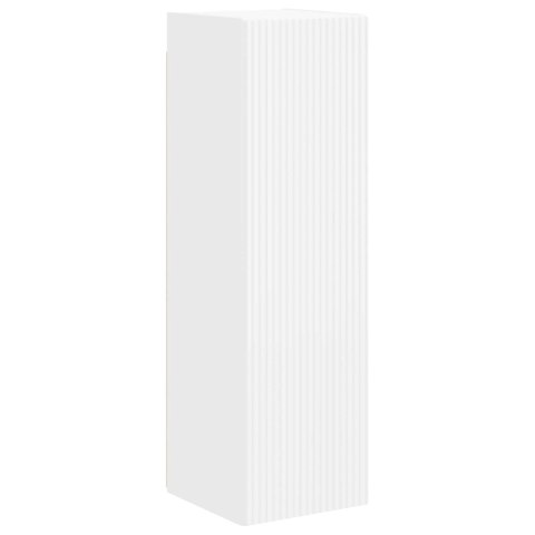 VidaXL Zestaw szafek RTV 3 pcs Biały Materiał drewnopochodny