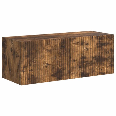 VidaXL Zestaw szafek RTV 6 pcs Dąb wędzony Materiał drewnopochodny