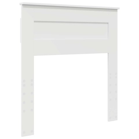 VidaXL Ramka łóżka z szufladą Biały 75 x 190 cm Drewno inżynieryjne