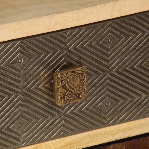 SZAFKA POD TV 120X30X40CM LITE DREWNO MANGO