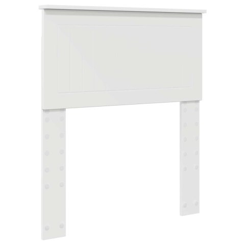 VidaXL Ramka łóżka z szufladą Biały 75 x 190 cm Drewno inżynieryjne