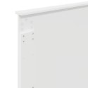 VidaXL Ramka łóżka z szufladą Biały 75 x 190 cm Drewno inżynieryjne
