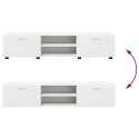VidaXL Zestaw szafek RTV z szufladą Biały Materiał drewnopochodny