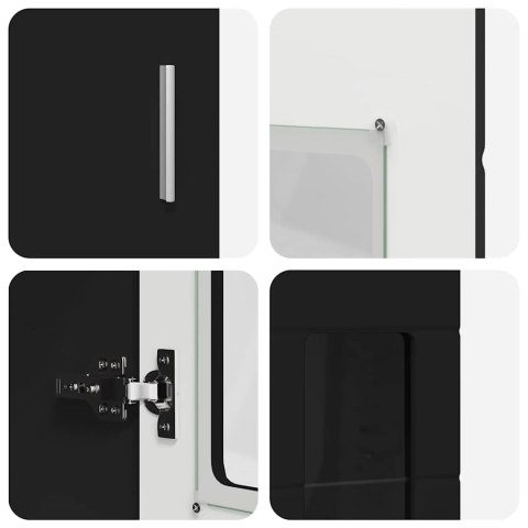 SZAFKA CZARNY 60X35X182CM