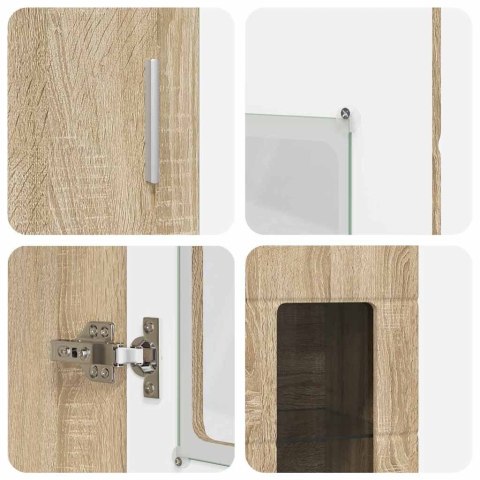 SZAFKA DĄB SONOMA 60X35X182CM