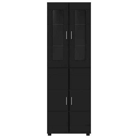 SZAFKA CZARNY 60X35X182CM