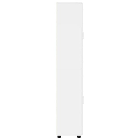 SZAFKA Z PÓŁKĄ POŁYSK BIAŁY 60X35X182CM