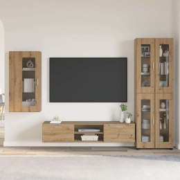 ZESTAW SZAFEK RTV DĄB RZEMIEŚLNICZY