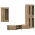 ZESTAW SZAFEK RTV DĄB RZEMIEŚLNICZY