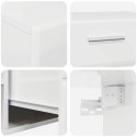 ZESTAW SZAFEK RTV POŁYSK BIAŁY