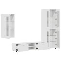 ZESTAW SZAFEK RTV Z SZUFLADĄ BIAŁY