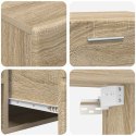 ZESTAW SZAFEK RTV Z SZUFLADĄ DĄB SONOMA