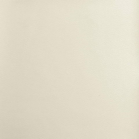 FOTEL ROZKŁADANY KREMOWY TAPICEROWANY SZTUCZNĄ SKÓRĄ