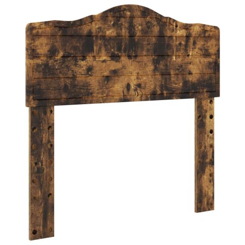 RAMA ŁÓŻKA DĄB WĘDZONY 90X190CM DREWNO INŻYNIERYJNE