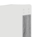 RAMA ŁÓŻKA SZARY SONOMA 120X200CM DREWNO INŻYNIERYJNE