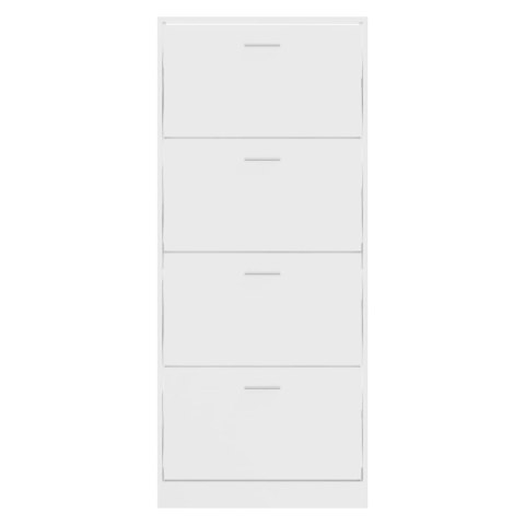 SZAFKA NA BUTY POŁYSK BIAŁA 63X24X147CM