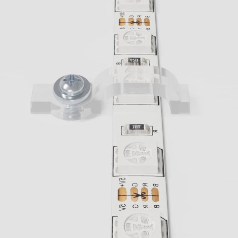 TAŚMA LED 4 SZT. CZARNY I PRZEZROCZYSTY 120X0,8X0,3CM