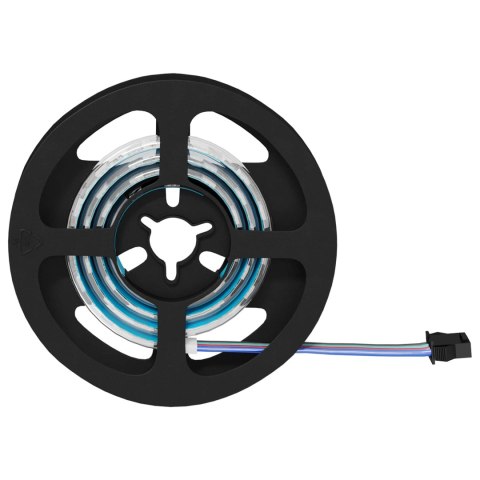 TAŚMA LED 4 SZT. CZARNY I PRZEZROCZYSTY 55X0,8X0,3CM