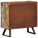 KOMODA WIELOKOLOROWA 70X35X70CM LITE DREWNO Z ODZYSKU