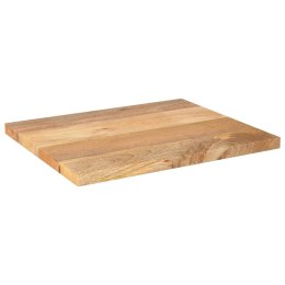 BLAT STOŁU 60X50X2,5CM PROSTOKĄTNY LITE DREWNO MANGO