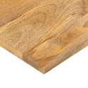 BLAT STOŁU 90X30X2,5CM PROSTOKĄTNY LITE DREWNO MANGO