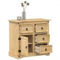 KOMODA CORONA 87X40X76CM LITE DREWNO SOSNOWE