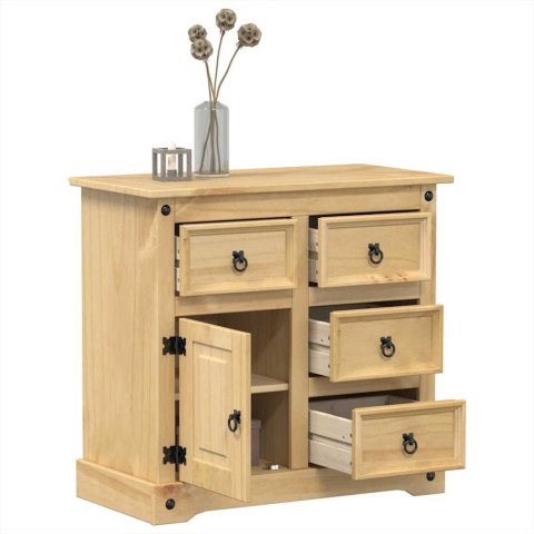 KOMODA CORONA 87X40X76CM LITE DREWNO SOSNOWE