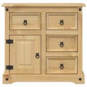 KOMODA CORONA 87X40X76CM LITE DREWNO SOSNOWE