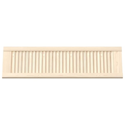 DRZWI DO SZAFEK ŻALUZJOWE 2 SZT. 99X29,5CM LITE DREWNO SOSNOWE
