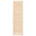 DRZWI DO SZAFEK ŻALUZJOWE 4 SZT. 99X29,5CM LITE DREWNO SOSNOWE