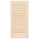 DRZWI DO SZAFEK ŻALUZJOWE 4 SZT. LITE DREWNO SOSNOWE