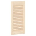DRZWI DO SZAFEK ŻALUZJOWE 4 SZT. LITE DREWNO SOSNOWE