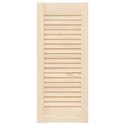 DRZWI SZAFKOWE Z ŻALUZJĄ 69X29,5CM LITE DREWNO SOSNOWE