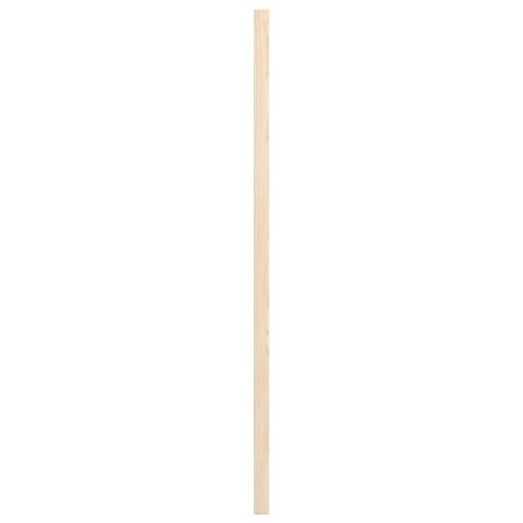 DRZWI SZAFKOWE Z ŻALUZJĄ 69X29,5CM LITE DREWNO SOSNOWE