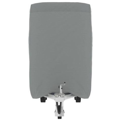 POKROWIEC NA PRZYCZEPĘ DLA KONI SZARY 396X178X250CM WŁÓKNINA