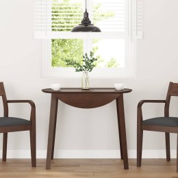 STÓŁ JADALNY BRĄZOWY LITE DREWNO GUMA