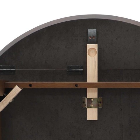 STÓŁ JADALNY BRĄZOWY LITE DREWNO GUMA