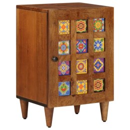 SZAFKA ŁAZIENKOWA Z DRZWIAMI ORZECH WŁOSKI 38X33,5X58CM