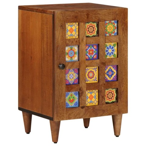 SZAFKA ŁAZIENKOWA Z DRZWIAMI ORZECH WŁOSKI 38X33,5X58CM