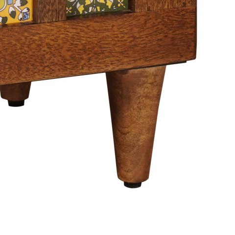 SZAFKA ŁAZIENKOWA Z DRZWIAMI ORZECH WŁOSKI 38X33,5X58CM